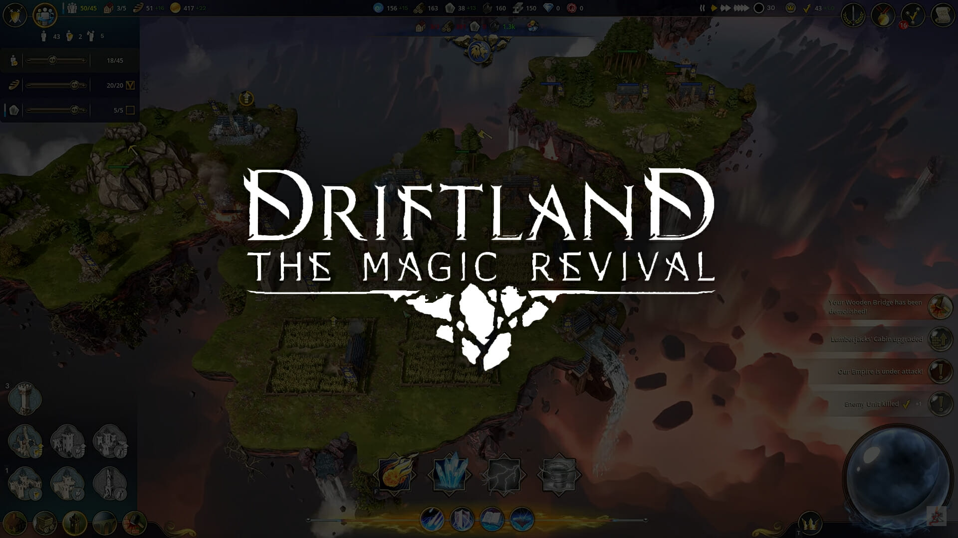 Beating the mold of the classic Majesty series, Driftland The Magic Revival
