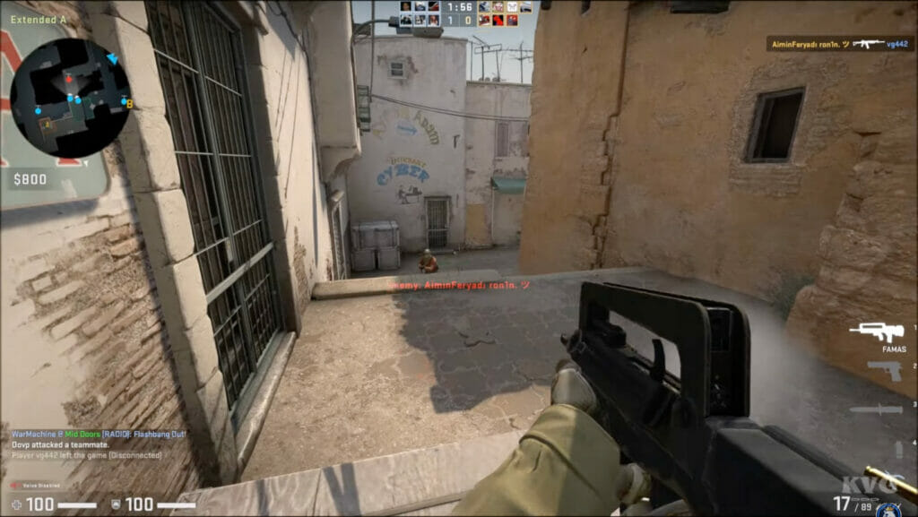 First-person Shooter Counter Strike