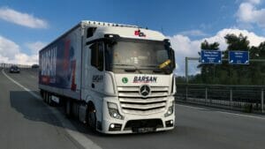 euro truck simulator 2 truck with custom skin